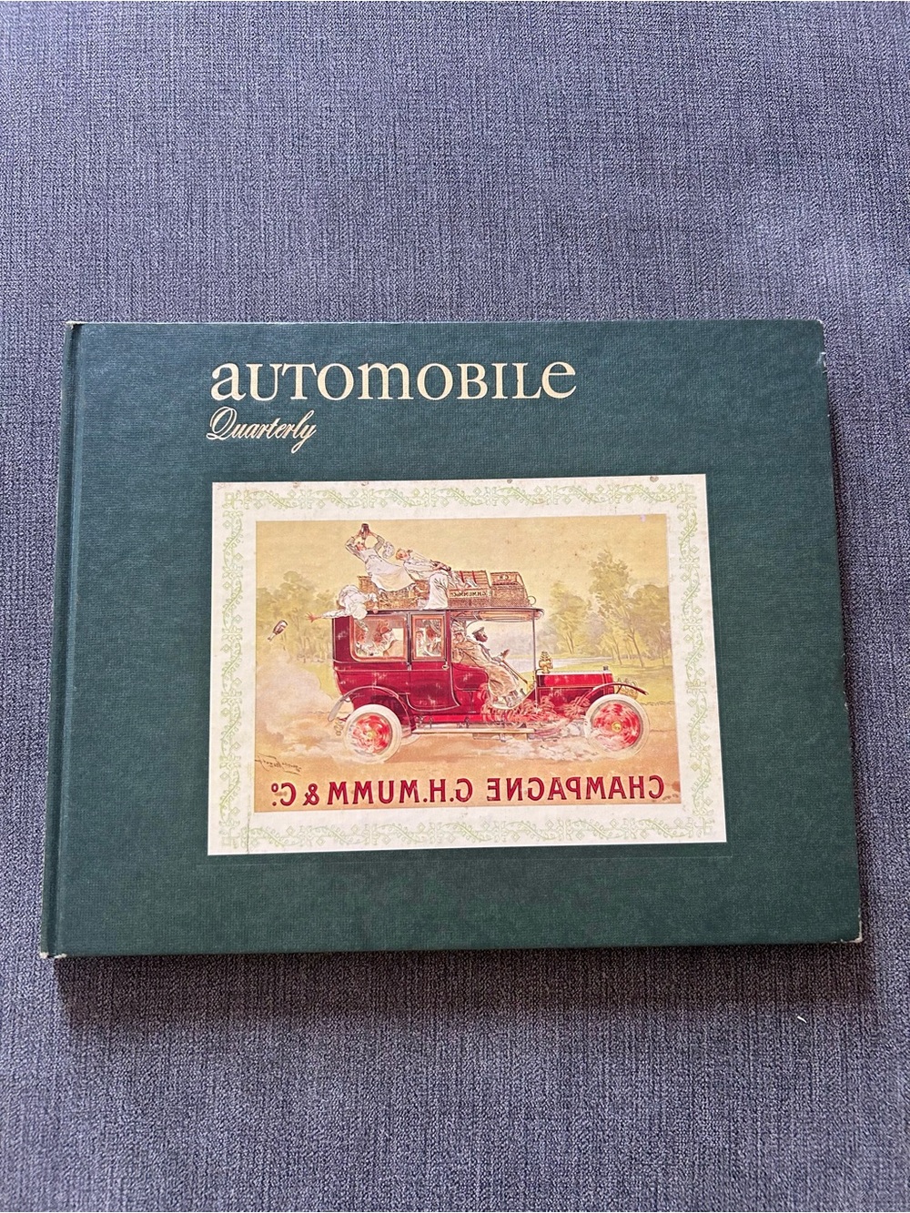 Automobile Quarterly Hardcover Coffee Table Book - Second Quarter 1974